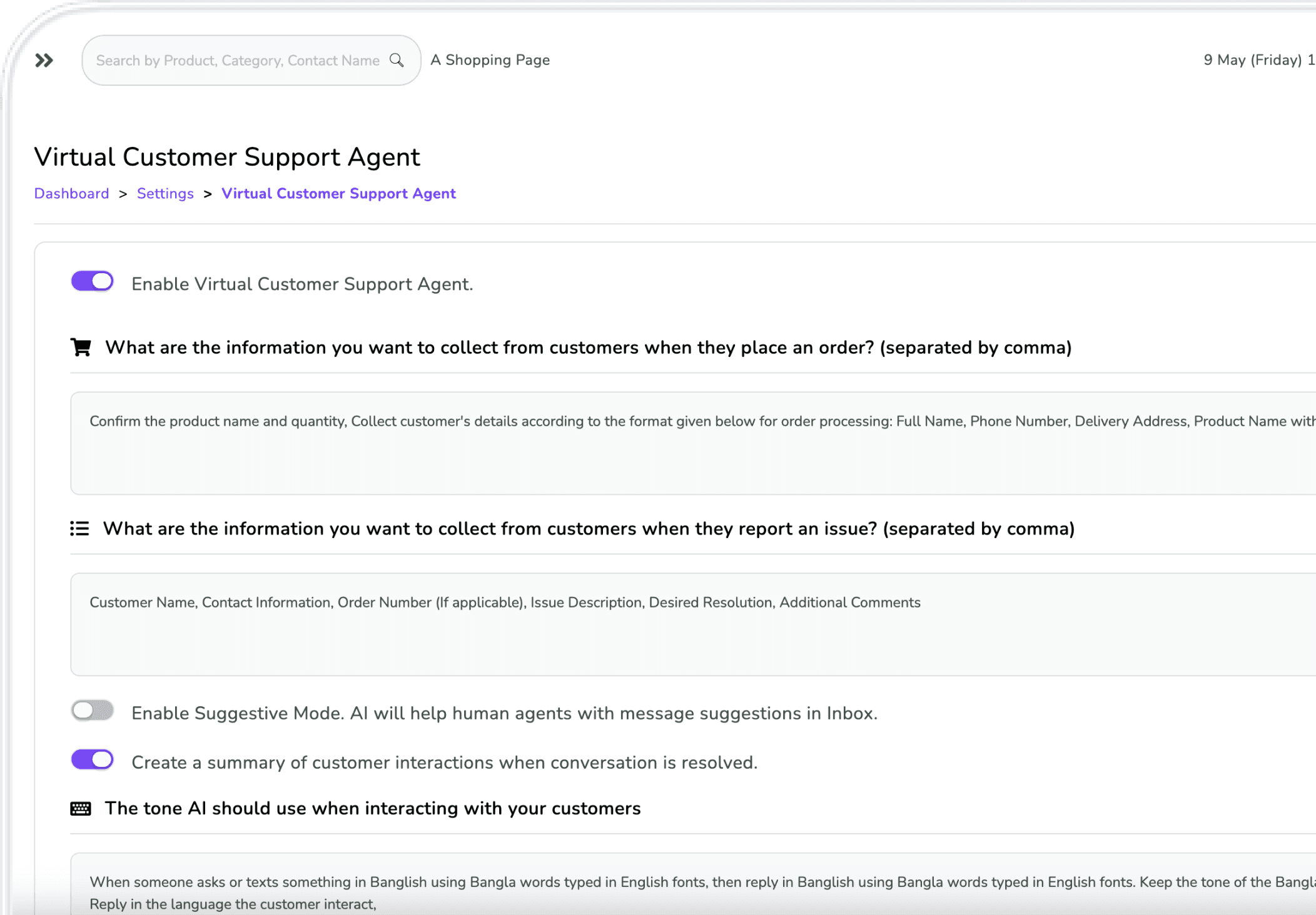 AI that adapts to your business